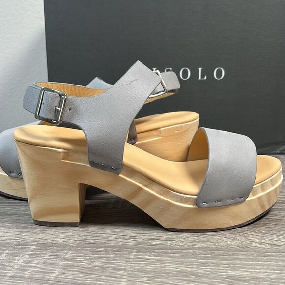 Nisolo All-Day Open Toe Clog Shoes - Picture 5 of 9